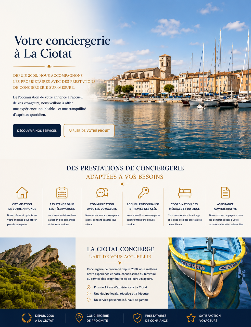 Conciergerie La Ciotat